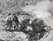 Francisco Goya No saben el camino oil painting on canvas